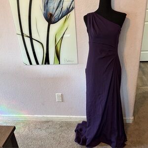 New purple dress size 4 petite
